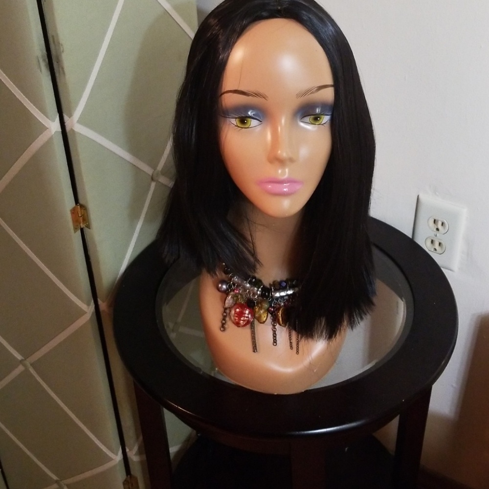 Bone straight bob!